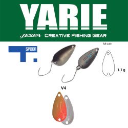 YARIE 706 T-SPOON 1.1gr V4 MG Ice