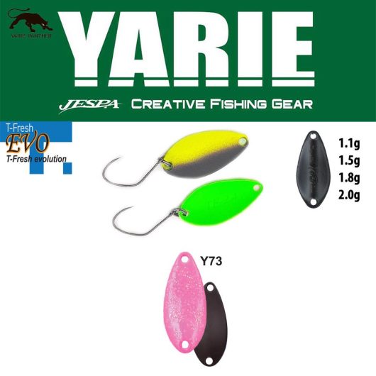 YARIE 710T T-FRESH EVO 1.5gr Y73 Pink Holo