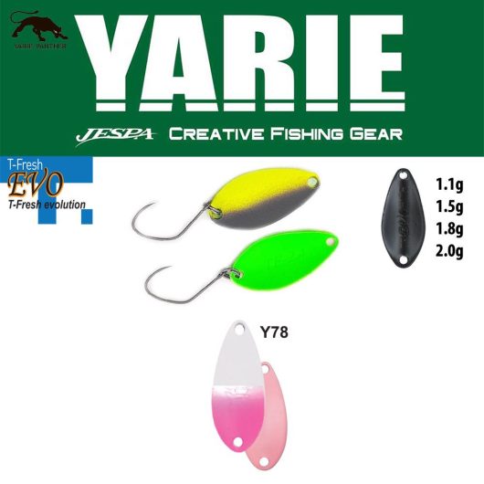 YARIE 710T T-FRESH EVO 1.5gr Y78 Shiropino