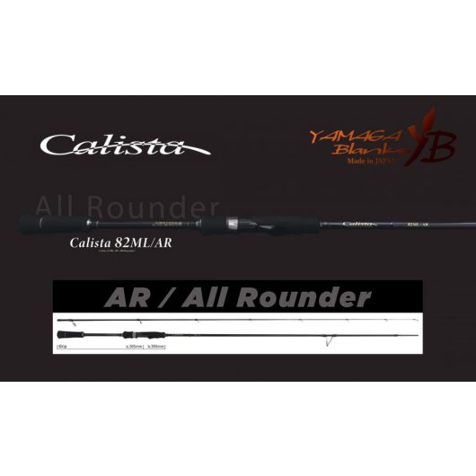 CALISTA 82ML/AR 2.496m 22gr Fuji Titanium Torzite