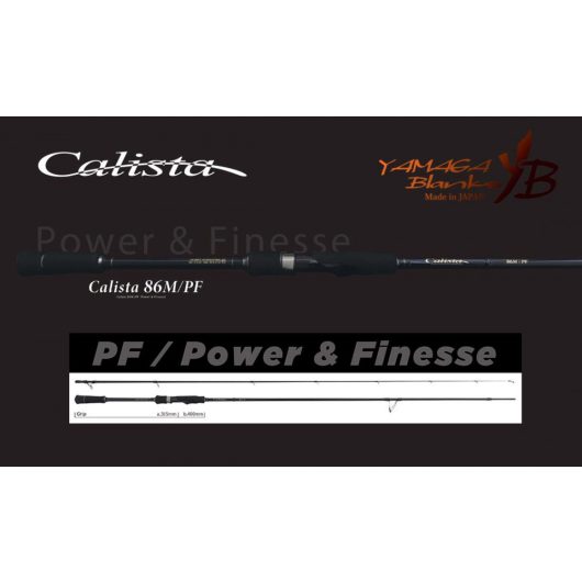 CALISTA 86M/PF 2.573m 28gr Fuji Titanium Torzite