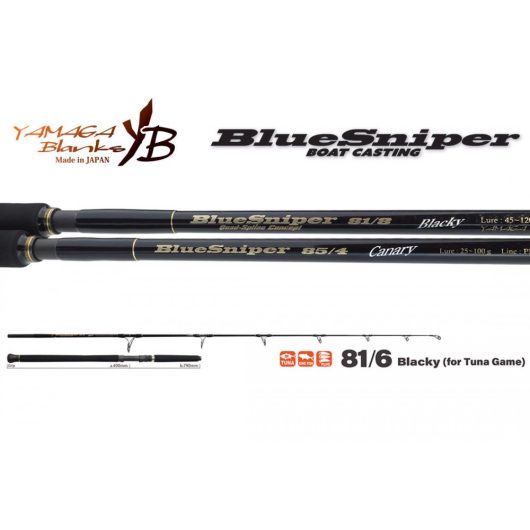 BLUE SNIPER 81/6 BLACKY TUNA 2.48m 30-110gr