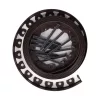 Kerti ágyásszegély szett flex barna 4 cm x 10 m 20 db leszúrótüskével