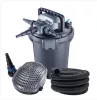 Jebao CBF-8000 11W UVC/XTP-5000 szivattyú szűrő szett 10m tömlővel