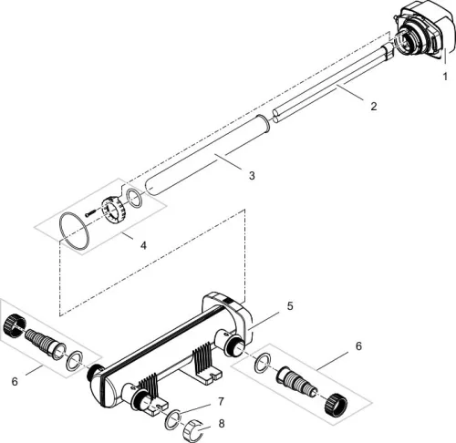 Oase Vitronic 24W UVC-előtisztító lámpa