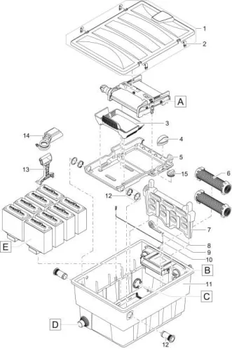 Oase BioTec ScreenMatic² 60000 átfolyó szűrő