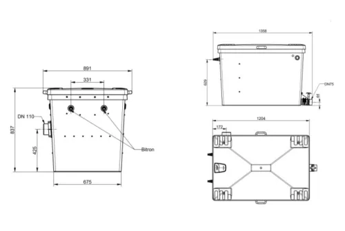 Oase BioTec ScreenMatic² 145000 gravitációs átfolyó szűrő