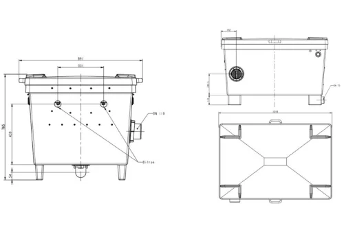 Oase BioTec ScreenMatic² 145000 gravitációs átfolyó szűrő