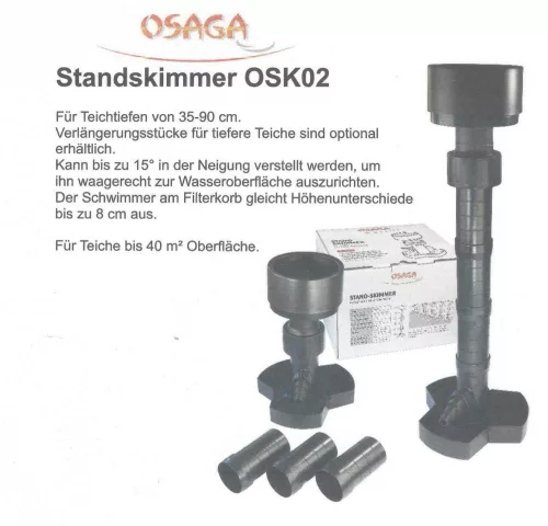 Osaga Felületelszívó / skimmer OSKO2