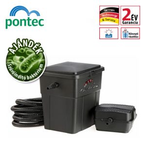 Pontec PondoClear Set 4000 szűrőkészlet + Szűrőindító baktérium