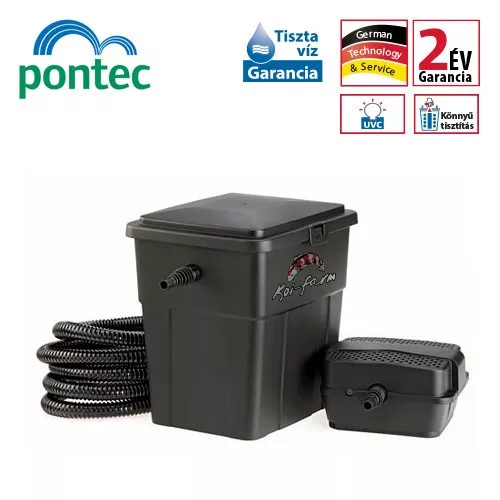 Pontec PondoClear ,MultiClear 4000 UVC tószűrő szett