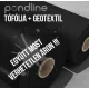 PondLine lágy PVC tófólia 1,5 mm + Geotextil ár/m2