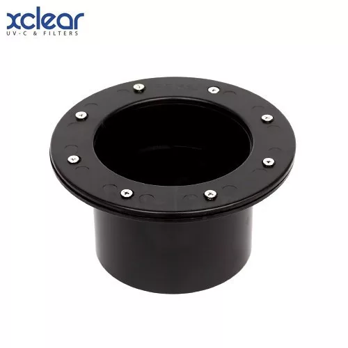 fólia és tartály egyenes csatlakozó PVC csövekhez 110 mm