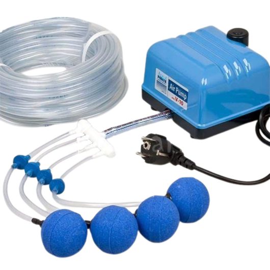 AquaForte Air pump set V-10 tólevegőztető készlet