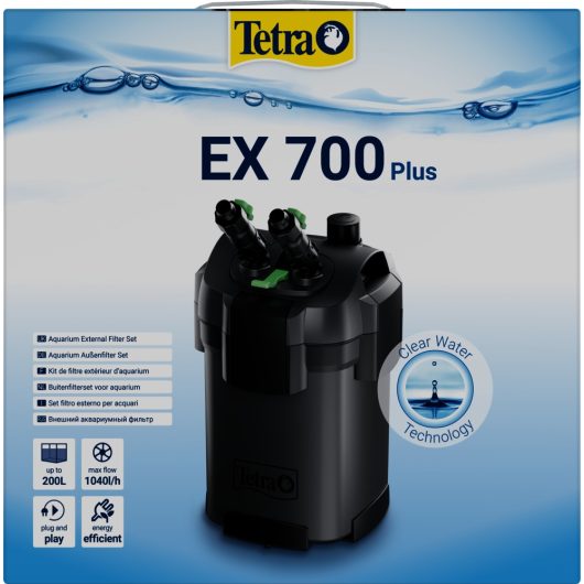 Tetra EX 700 Plus II - külső szűrő 100-200L-ig