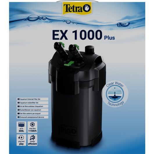 Tetra EX 1000 Plus II - külső szűrő 150-300L-ig