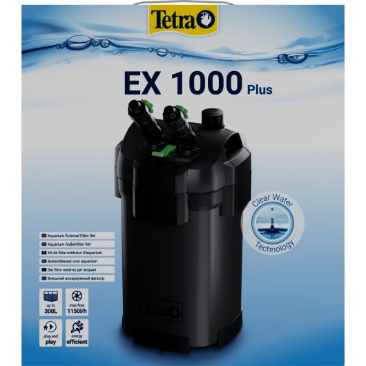 Tetra EX 1000 Plus II - külső szűrő 150-300L-ig