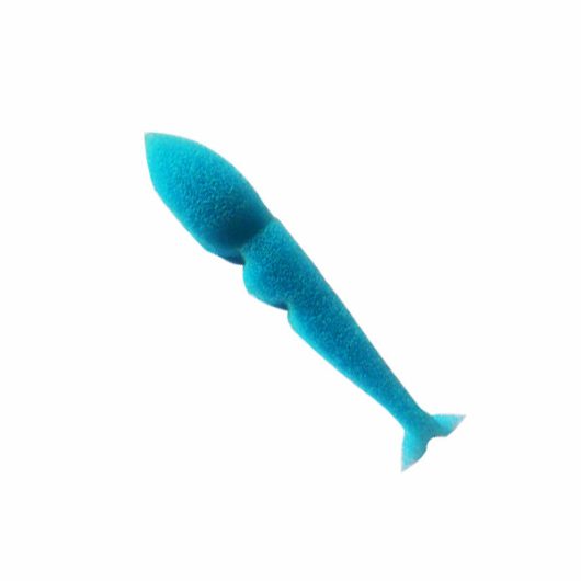 A-F kék szivacs csali, műcsali - 12 cm