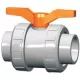 PVC nyomó csap 90mm