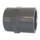 PVC nyomóidom egyenes 50mm x 6/4" belső menettel