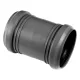 PVC tokozott egyenes idom 75mm