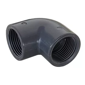 PVC könyök 1/2" belső menettel