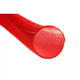   Spiráltömlő 4"belső átmérő nyomásálló piros 14bar 24m/tek egész tekercs - ár/m