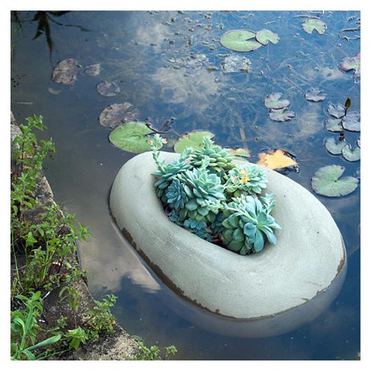 Vízen úszó növénytartó - 65 cm