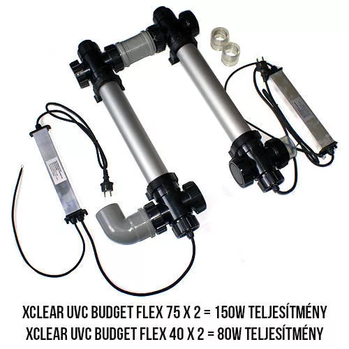 Xclear Flex UV-C T5 75 watt lámpa rozsdamentes acél burkolattal