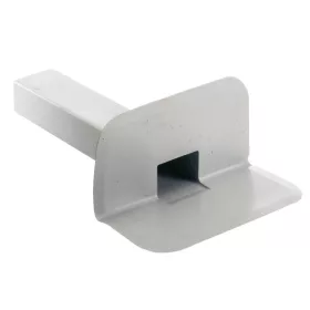 Sarokösszefolyó szögletes- PVC 100 x 100 – 90°