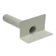 Sarokösszefolyó kerek – PVC L500 D90