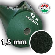 Koi-Fol Lágy PVC Tófólia Zöld 1,5 mm ár /m2