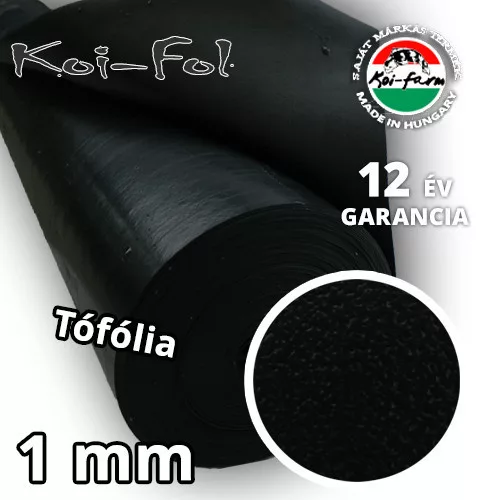 Koi-Fol Lágy PVC Tófólia 1 mm ár /m2 méretre
