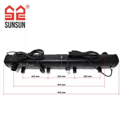 SunSun CUV-272 UV-C előszűrő 72 W
