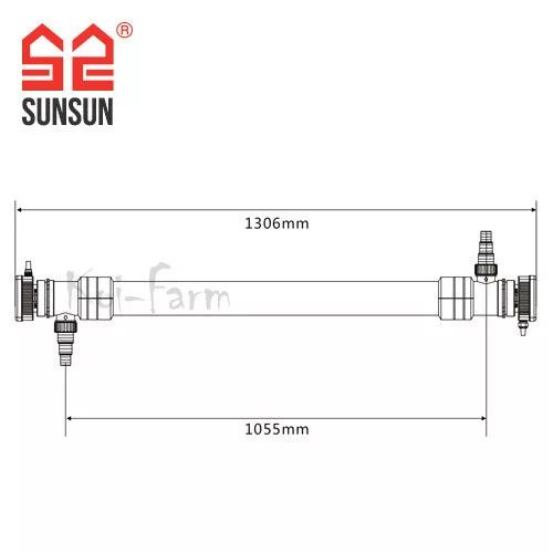 SunSun CUV-6110 UV-C előszűrő 110 W