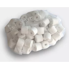   0,4 kg Porózus kerámia gyűrű a nitrifikáló baktériumok kolonizációjához